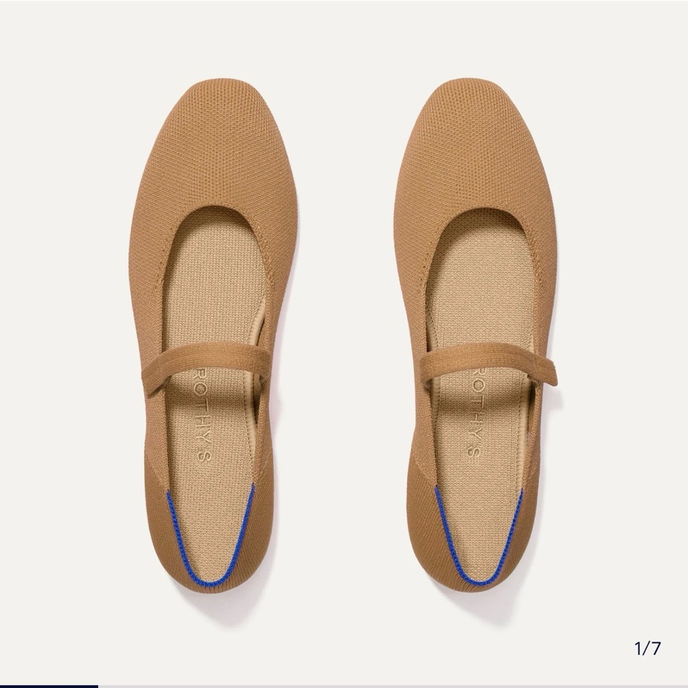 Rothy's The Square Mary Jane Flat in Wren
